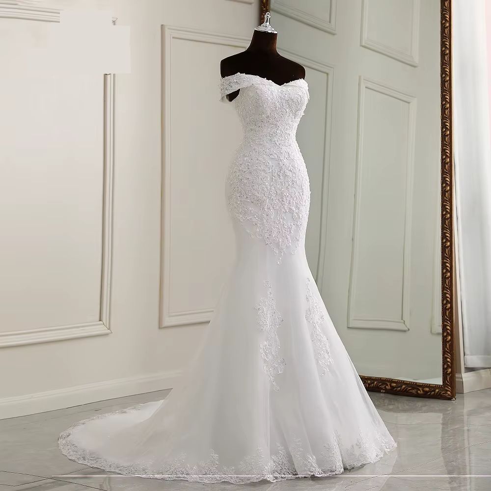 Vestido de Noiva Sereia Lindo Mod 2025