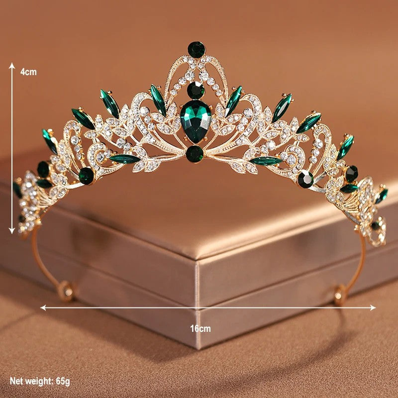 Tiara de Noiva Dourada