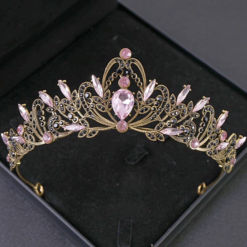 Tiara de Noiva Dourada