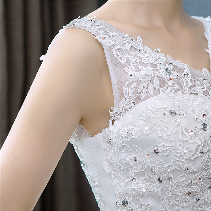 Vestido de Noiva Rodado Princesa Decote V 2025