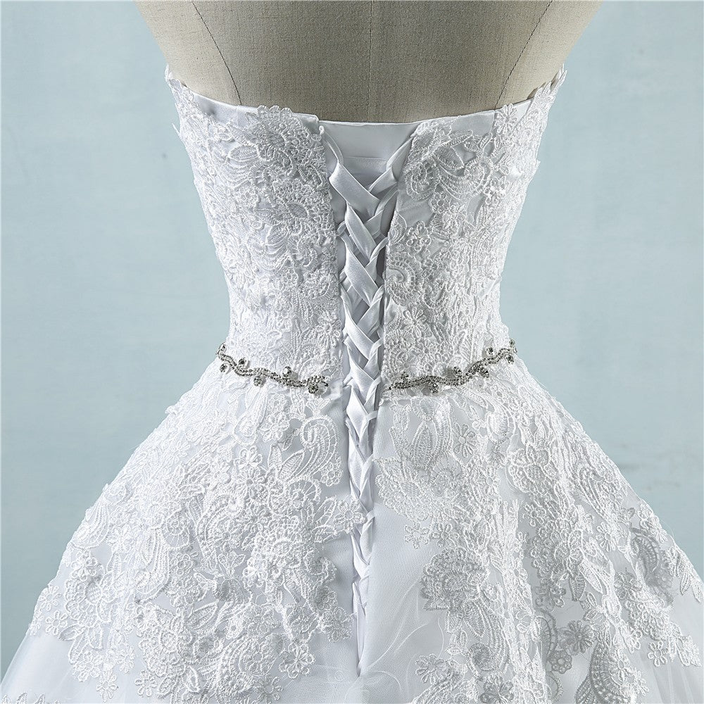 Vestido de Noiva Princesa Renda Alzhir