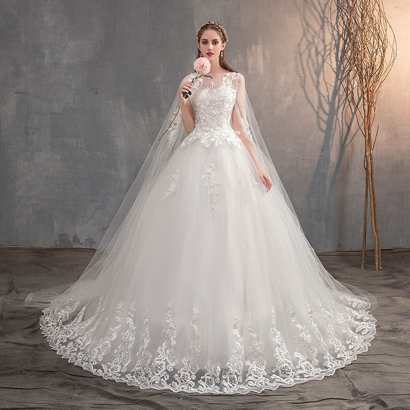 Vestido de Novia Princesa Renda Lindo 2025