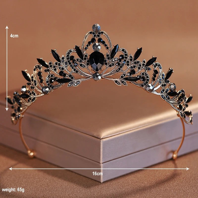 Tiara de Noiva Dourada