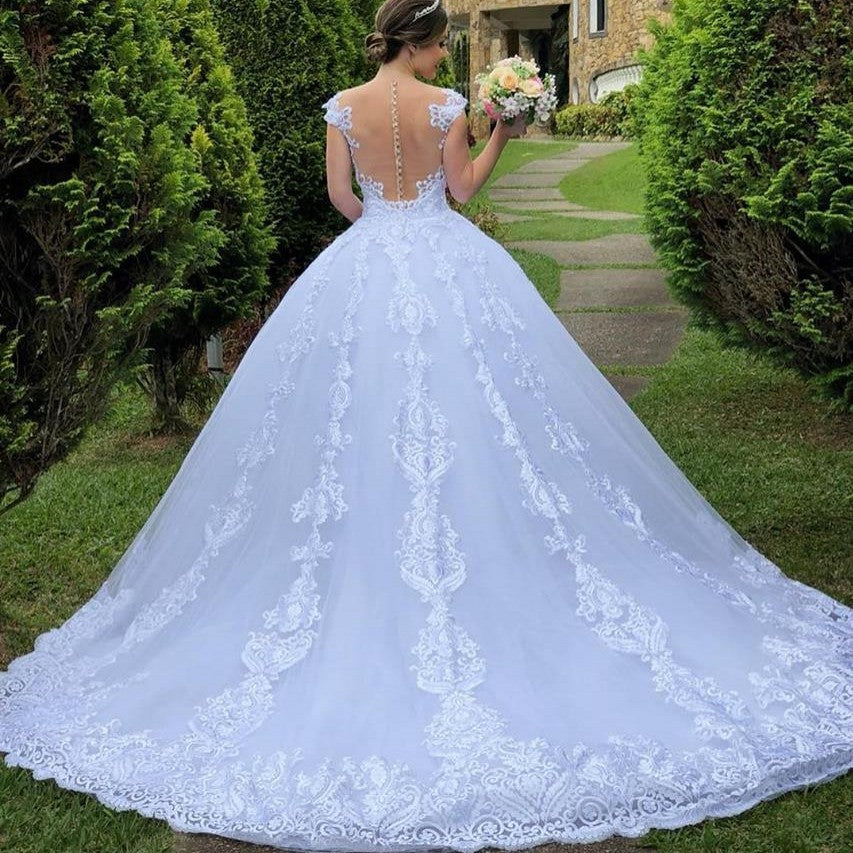Vestido de Noiva Princesa Gryfoon Luxo