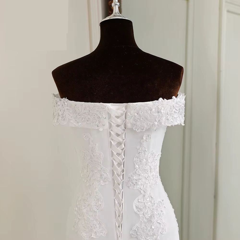 Vestido de Noiva Sereia Lindo Mod 2025