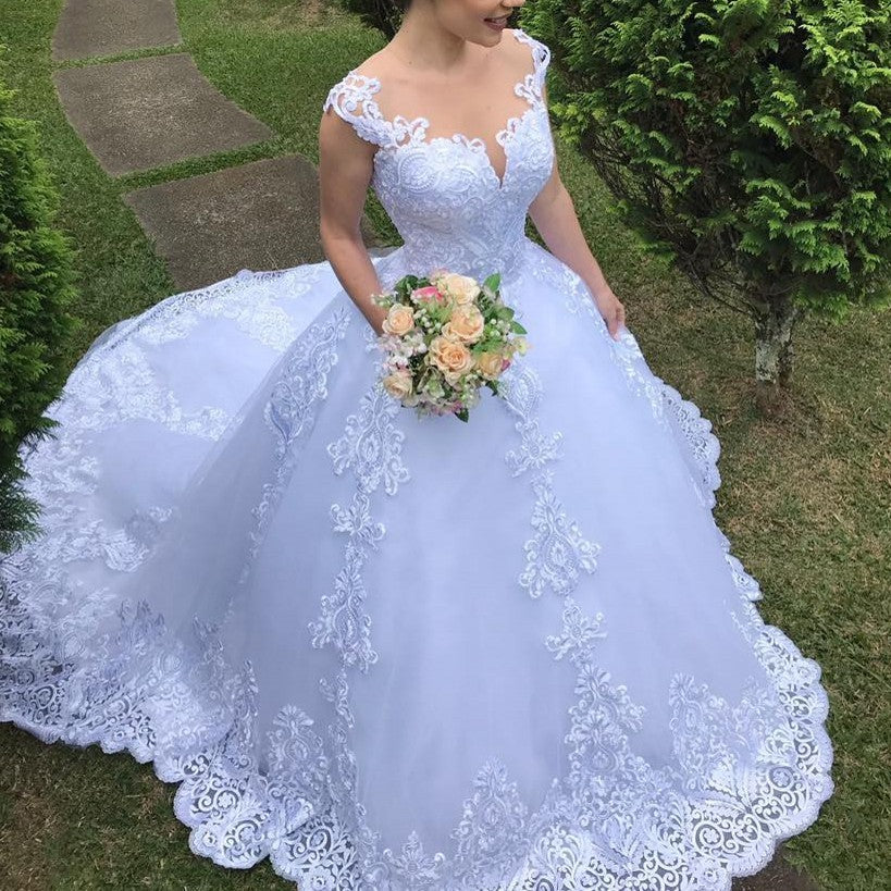 Vestido de Noiva Princesa Gryfoon Luxo