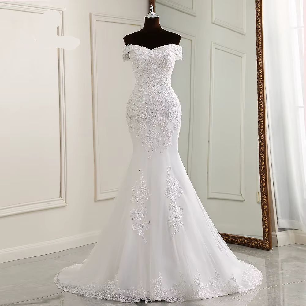 Vestido de Noiva Sereia Lindo Mod 2025