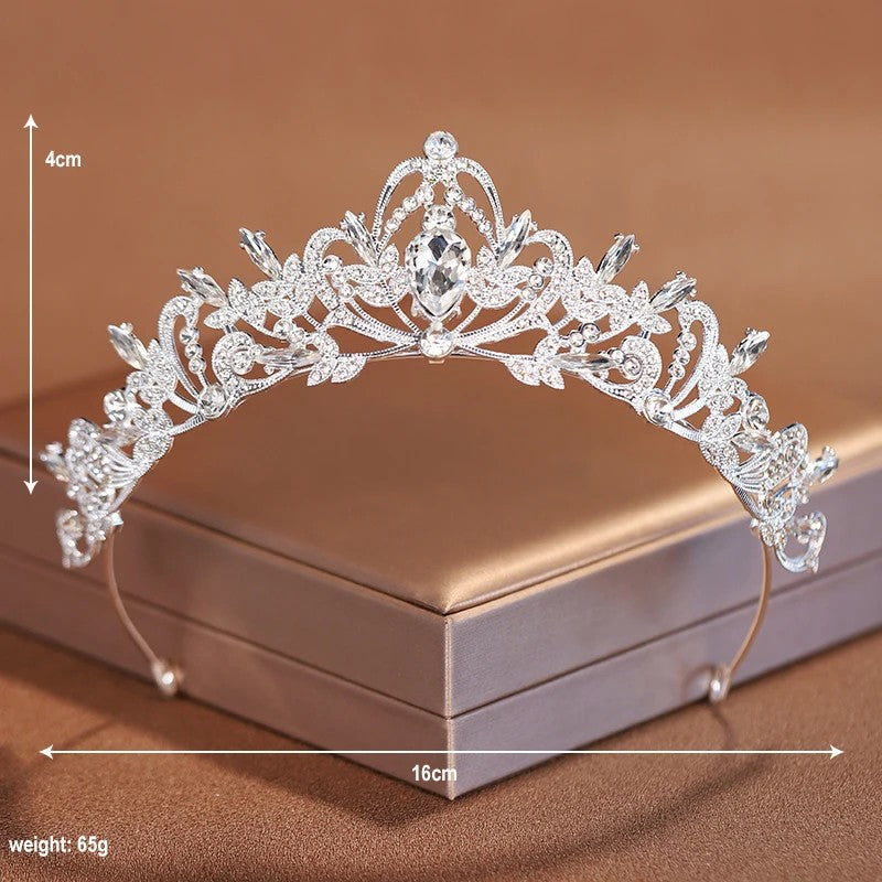 Tiara de Noiva Dourada