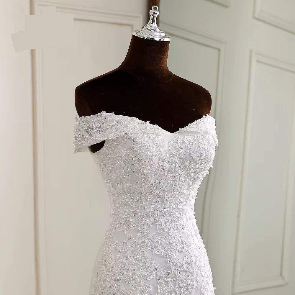 Vestido de Noiva Sereia Lindo Mod 2025