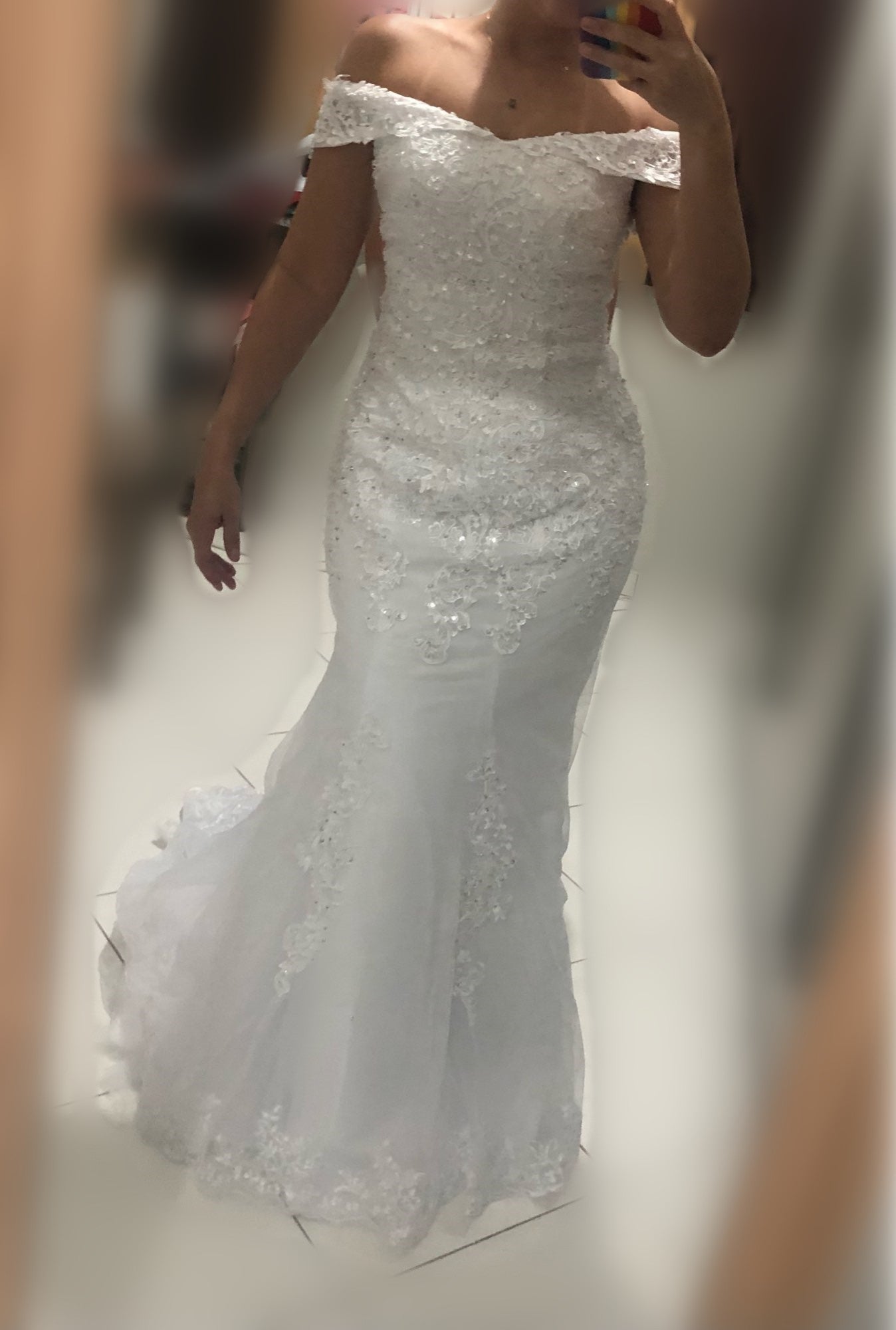 Vestido de Noiva Sereia Lindo Mod 2025