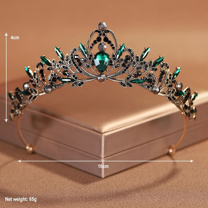 Tiara de Noiva Dourada