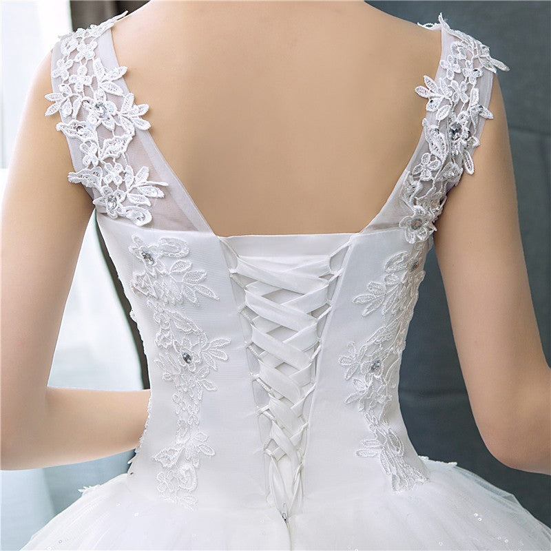 Vestido de Noiva Rodado Princesa Decote V 2025