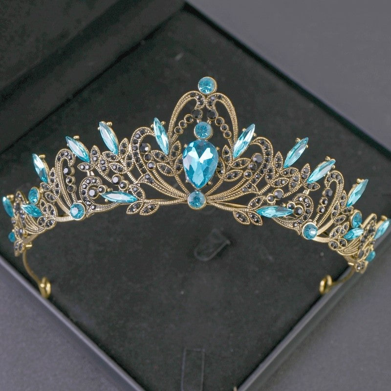 Tiara de Noiva Dourada