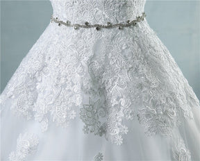 Vestido de Noiva Princesa Renda Alzhir