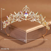 Tiara de Noiva Dourada