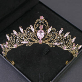 Tiara de Noiva Dourada