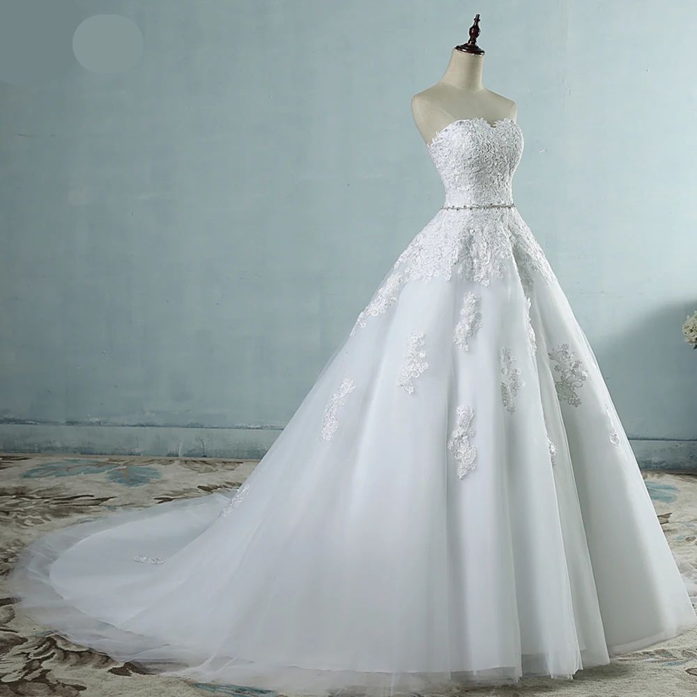 Vestido de Noiva Princesa Renda Alzhir
