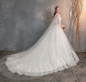 Vestido de Novia Princesa Renda Lindo 2025