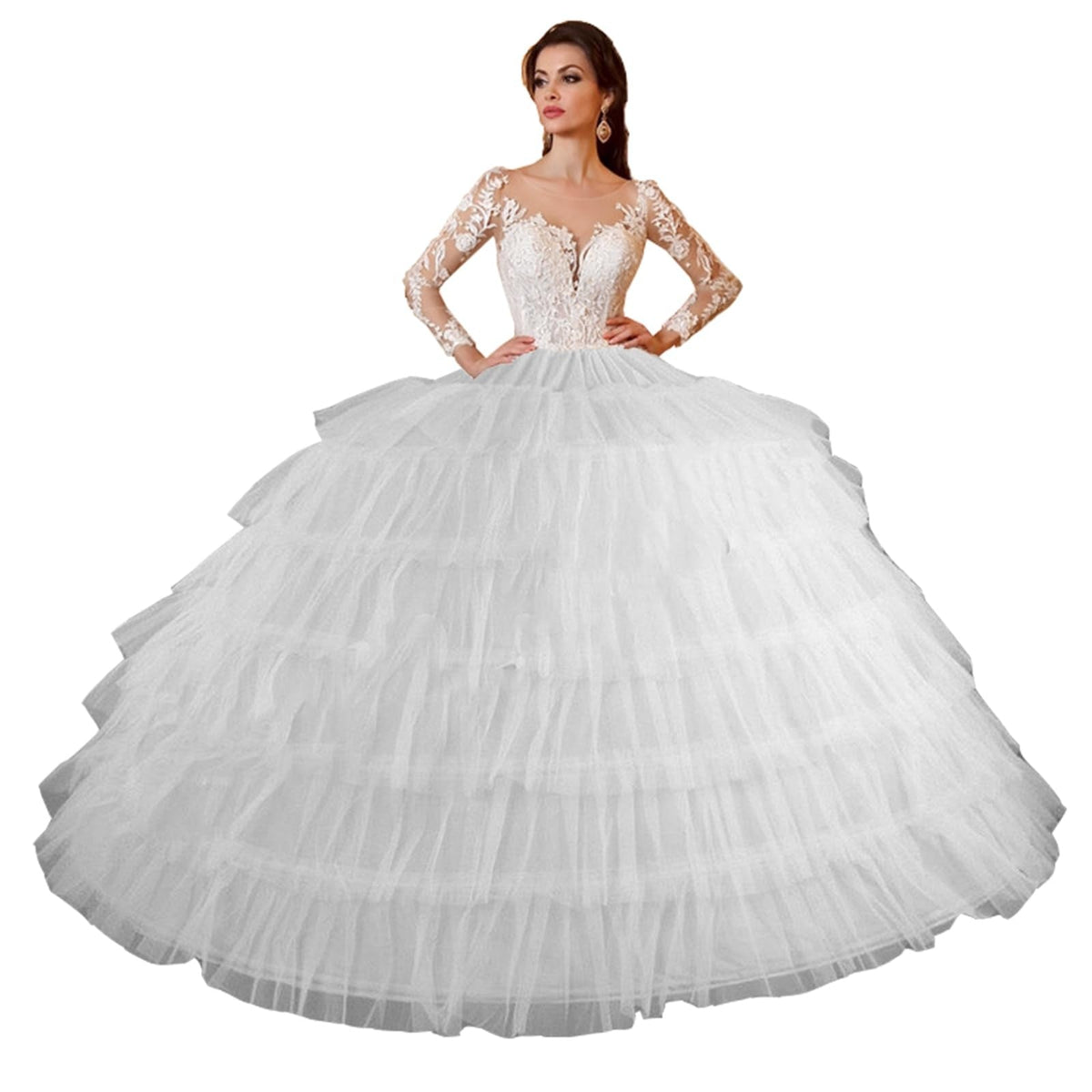 Anágua Elegante para Vestido de Noiva - Glamour e Volume
