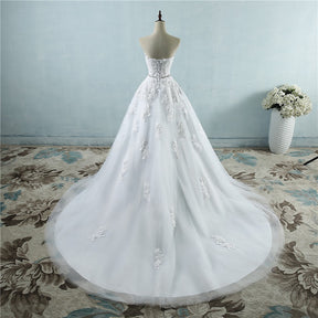 Vestido de Noiva Princesa Renda Alzhir