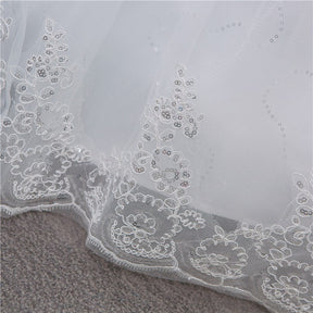 Vestido de Noiva Rodado Princesa Decote V 2025