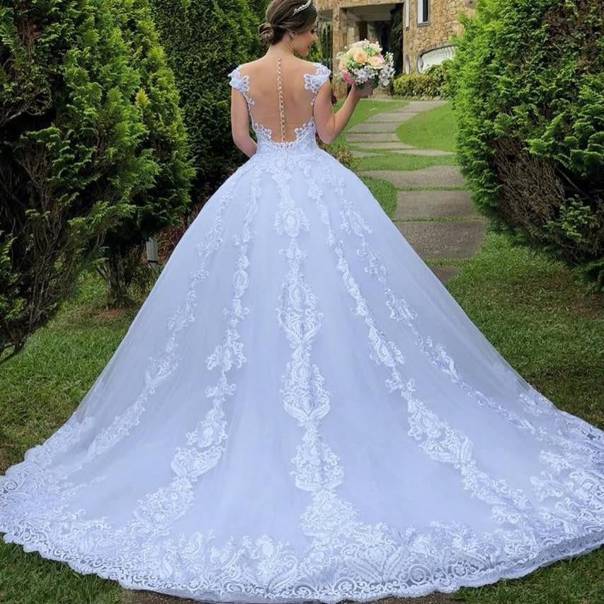 Vestido de Noiva Princesa Gryfoon Luxo