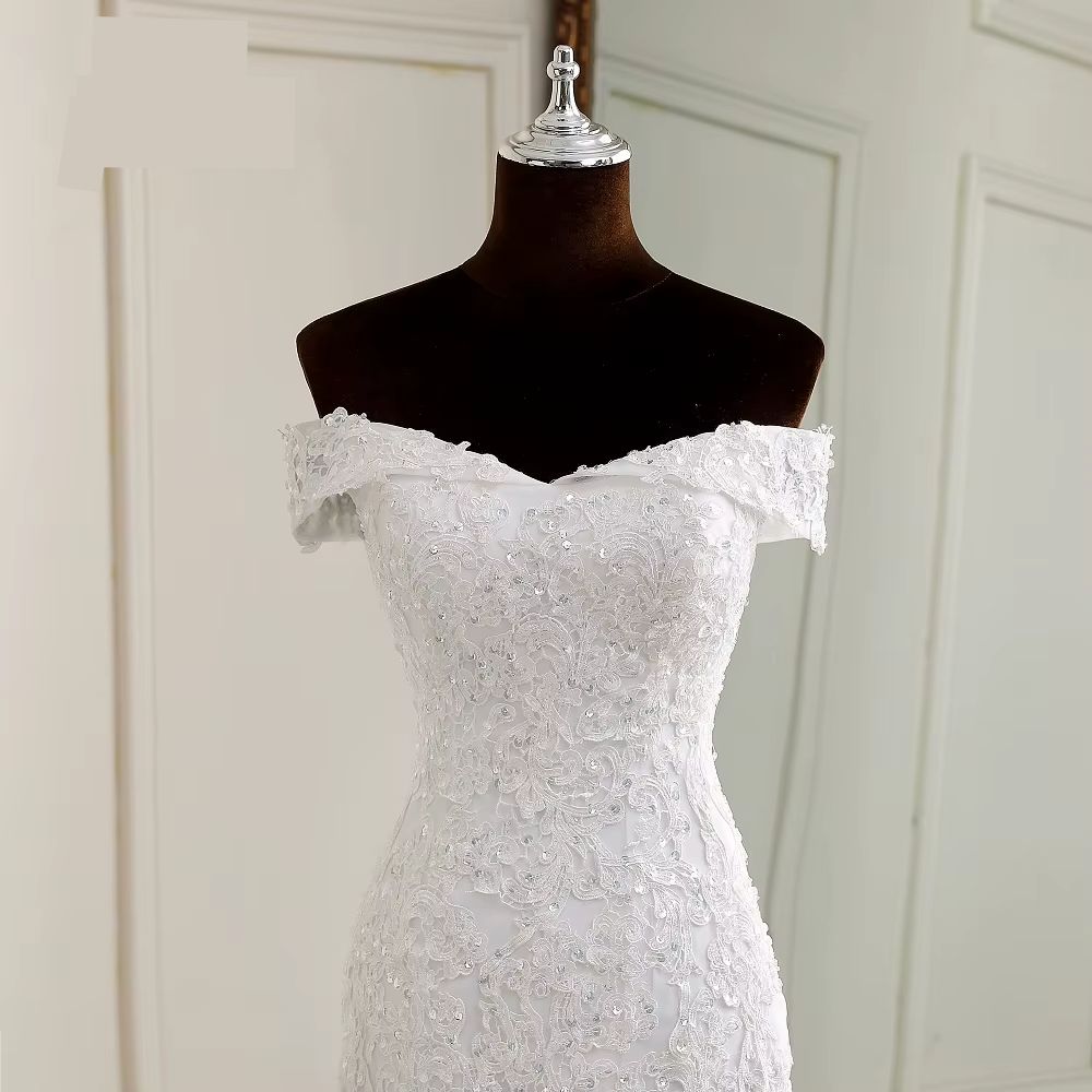 Vestido de Noiva Sereia Lindo Mod 2025