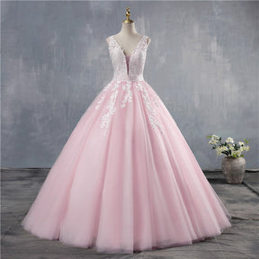 Vestido de Noiva Princesa Decote V