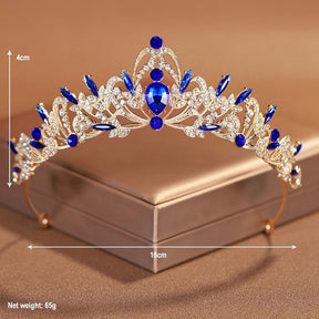 Tiara de Noiva Dourada