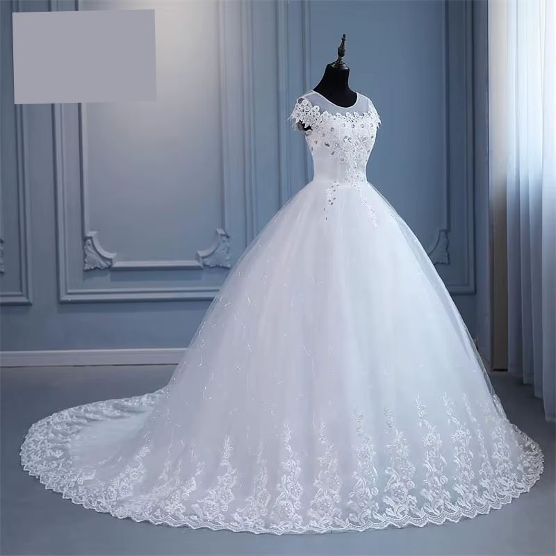 Vestido de Noiva Princesa 2025 Barato e Lindo