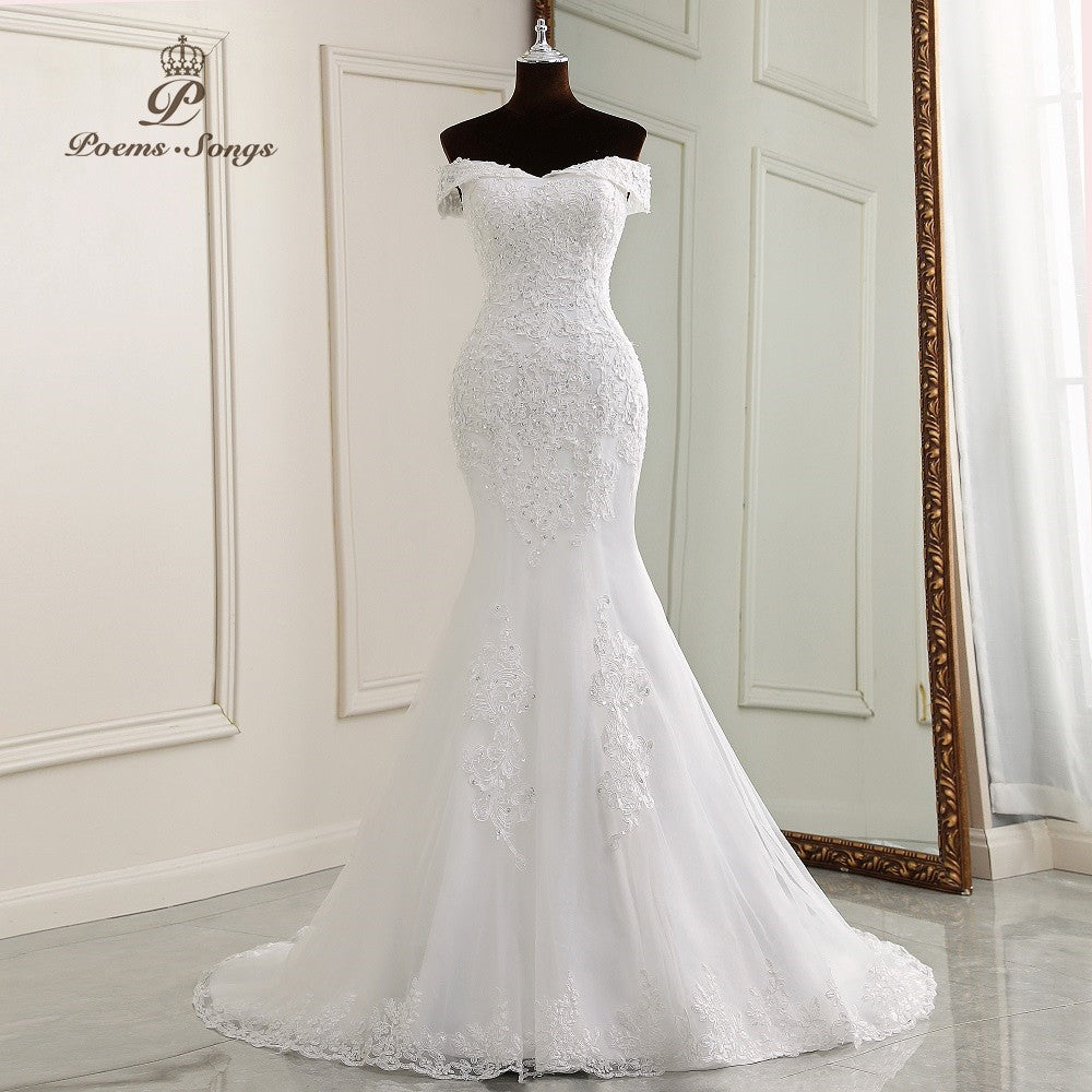 Vestido de Noiva Sereia Lindo Mod 2025