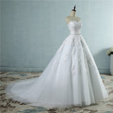 Vestido de Noiva Princesa Renda Alzhir